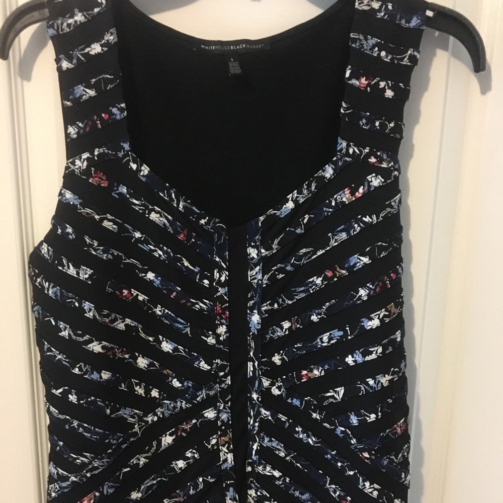 White House Black Market WHBM tank Size L